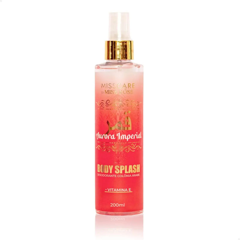 Body Splash Árabe Feminino com Óleos Naturais 200ml – Miss Rôse | Hermes Import