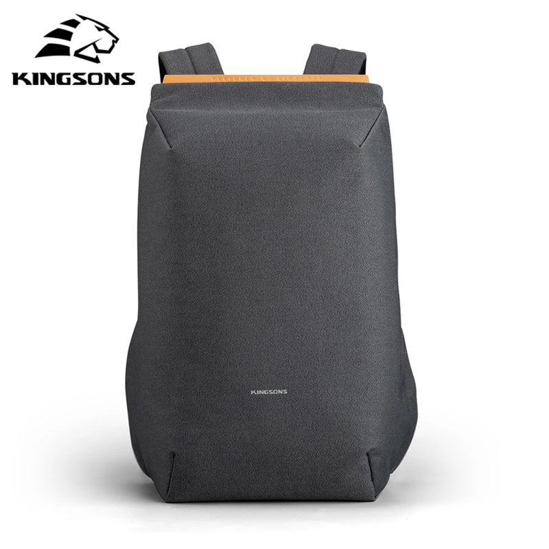 SkyAxis Mochila Masculina | Poliéster 180°, USB e Compartimento 15.6 - Kingsons