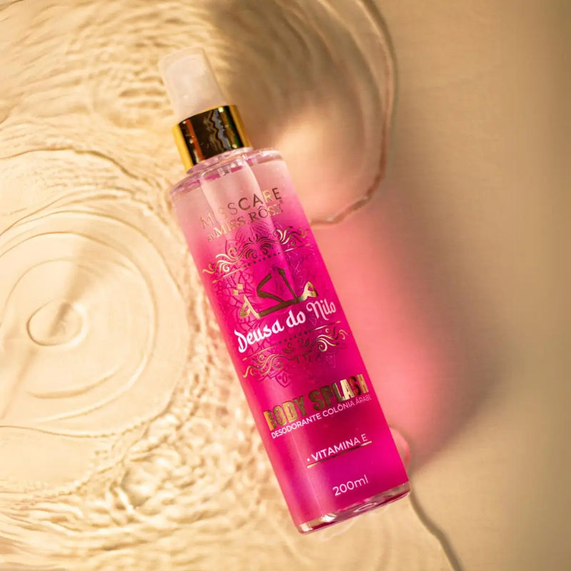 Body Splash Árabe Feminino com Óleos Naturais 200ml – Miss Rôse | Hermes Import