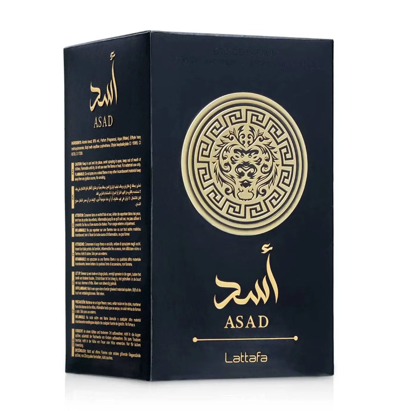 Perfume Masculino Lattafa Asad 100ml – Eau de Parfum Árabe | Hermes Import