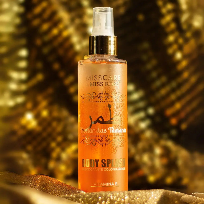 Body Splash Árabe Feminino com Óleos Naturais 200ml – Miss Rôse | Hermes Import