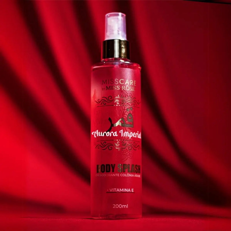 Body Splash Árabe Feminino com Óleos Naturais 200ml – Miss Rôse | Hermes Import