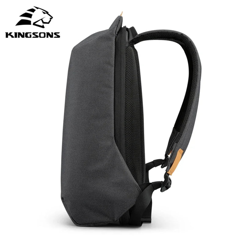 SkyAxis Mochila Masculina | Poliéster 180°, USB e Compartimento 15.6 - Kingsons