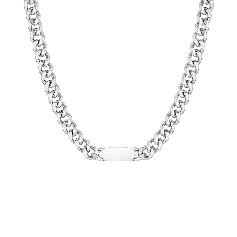 Colar Masculino Cuban Link em Aço Inoxidável – Hermes Import