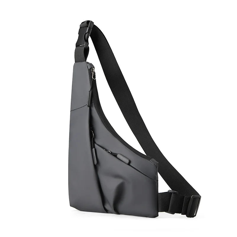 VectorX Bolsa Peitoral Unissex | Nylon Impermeável e Alça Respirável - Hermes Imp.