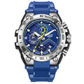 ChronoDrive Relógio Masculino | Silicone, Cronógrafo e Estilo Esportivo LIGE