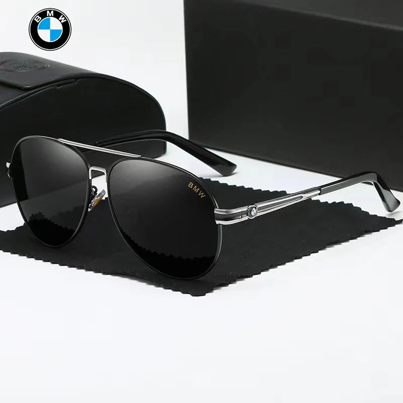DriveVision Óculos Masculino | Polarizado UV400, Antirreflexo p/ Direção BMW