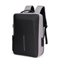 CoreVault Mochila Masculina | Oxford Semirrígida, USB para Carregamento e Compartimento p/ Notebook - Hermes Imp.