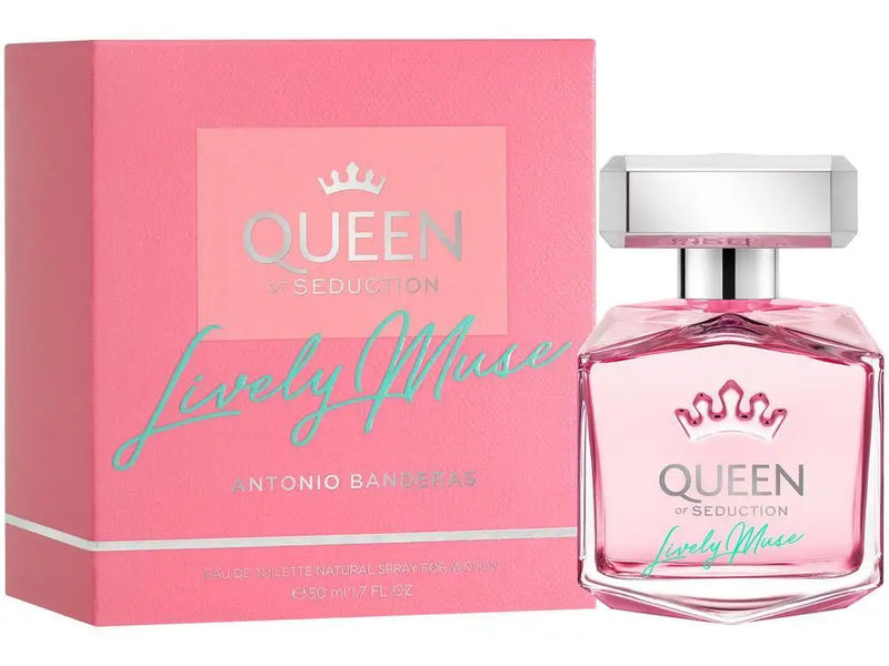 Perfume Feminino Floral Queen of Seduction Lively Muse 50ml – Hermes Import