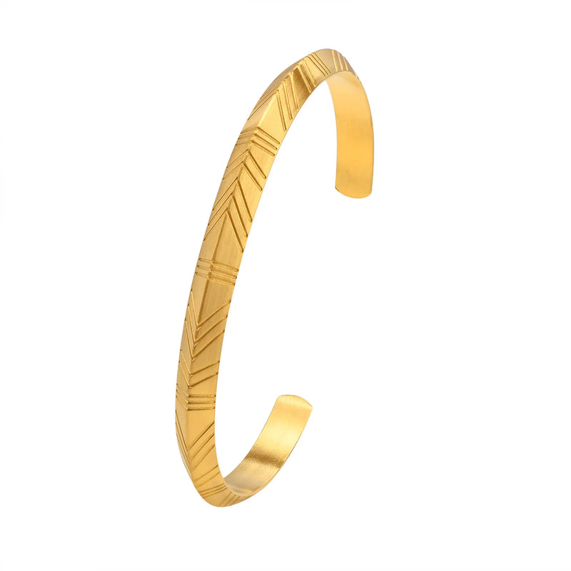Bracelete Viking em Aço Inoxidável VNOX – Estilo Retrô Masculino | Hermes Import