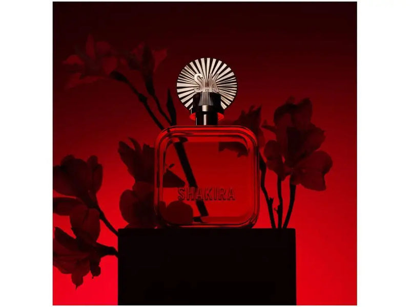 Perfume Feminino Floral Ambarado Shakira Rojo 80ml – Hermes Import