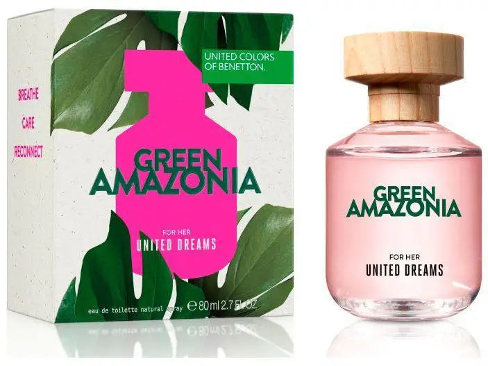 United Dreams Green Amazonia Feminino 80ml – Benetton | Hermes Import