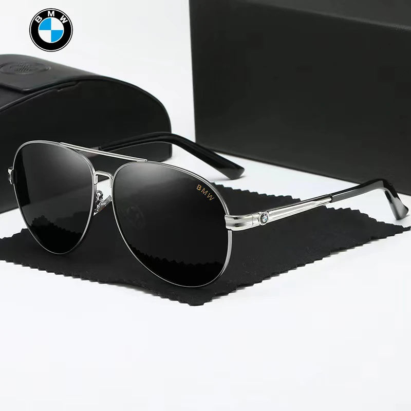 DriveVision Óculos Masculino | Polarizado UV400, Antirreflexo p/ Direção BMW