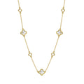 Colar Trevo de Prata 925 com Detalhe em Madrepérola – ORSA JEWELS