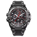 ChronoDrive Relógio Masculino | Silicone, Cronógrafo e Estilo Esportivo LIGE